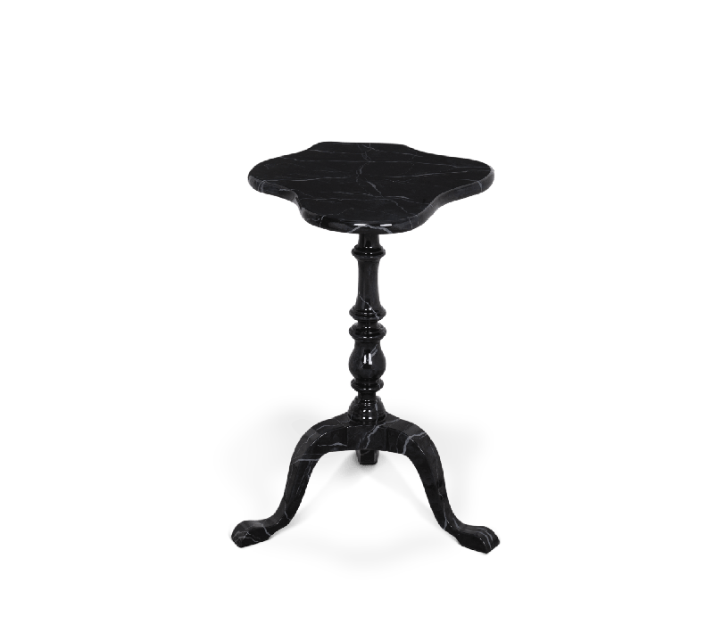 Zaragoça Side Table  Boca Do Lobo Faux-Marble  