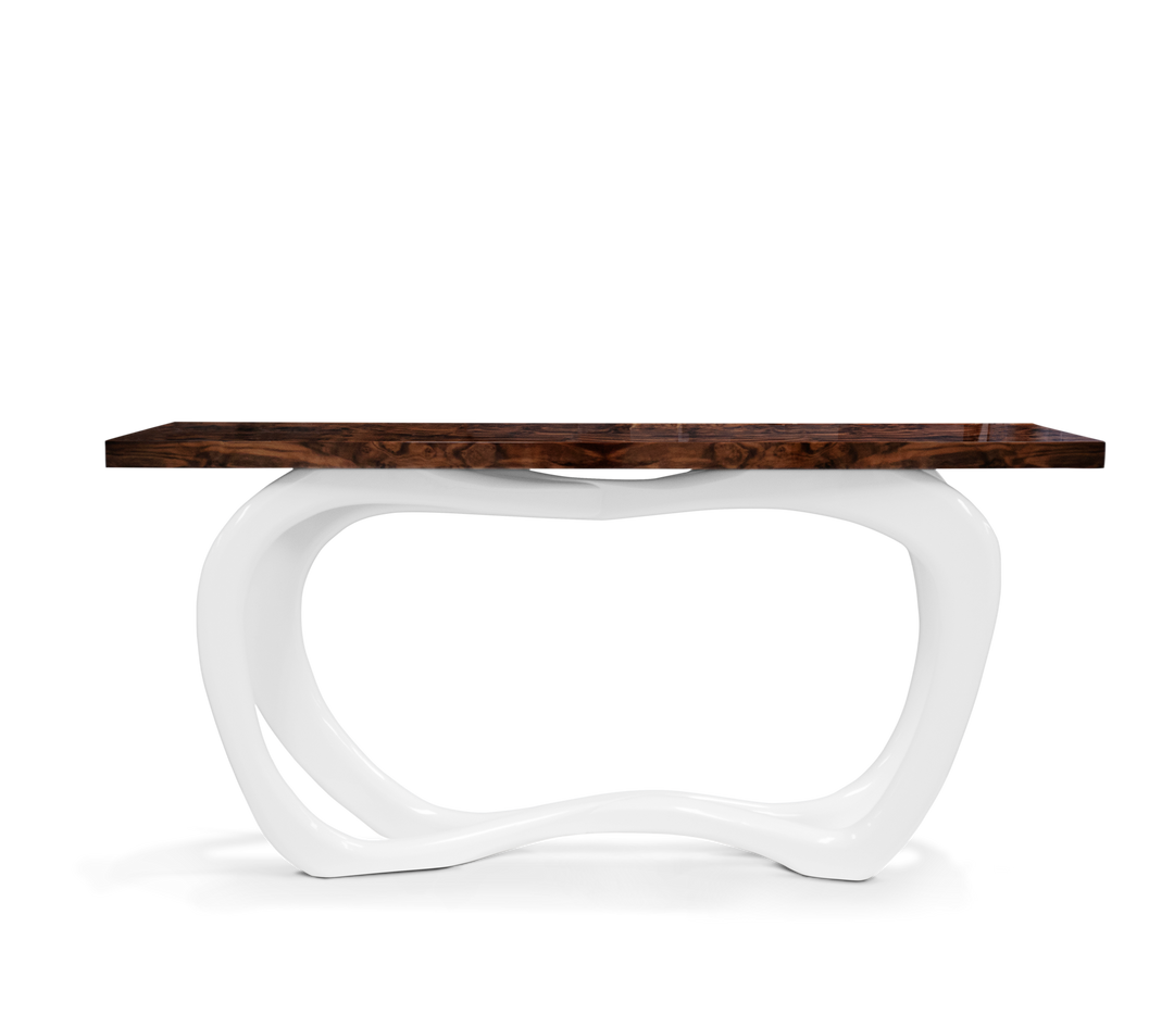 Infinity Console  Boca Do Lobo White  