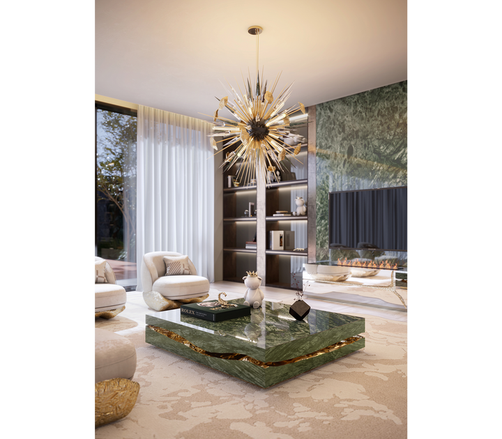 quarry carrara marble center table - Image 27