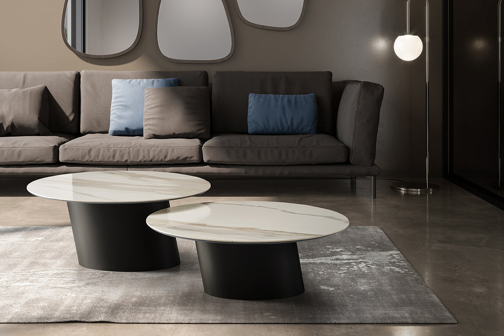 DORADO LOW CERAMIC COFFEE TABLE Coffee Tables Eforma   