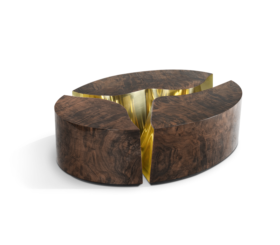 Lapiaz Oval Center Table  Boca Do Lobo   