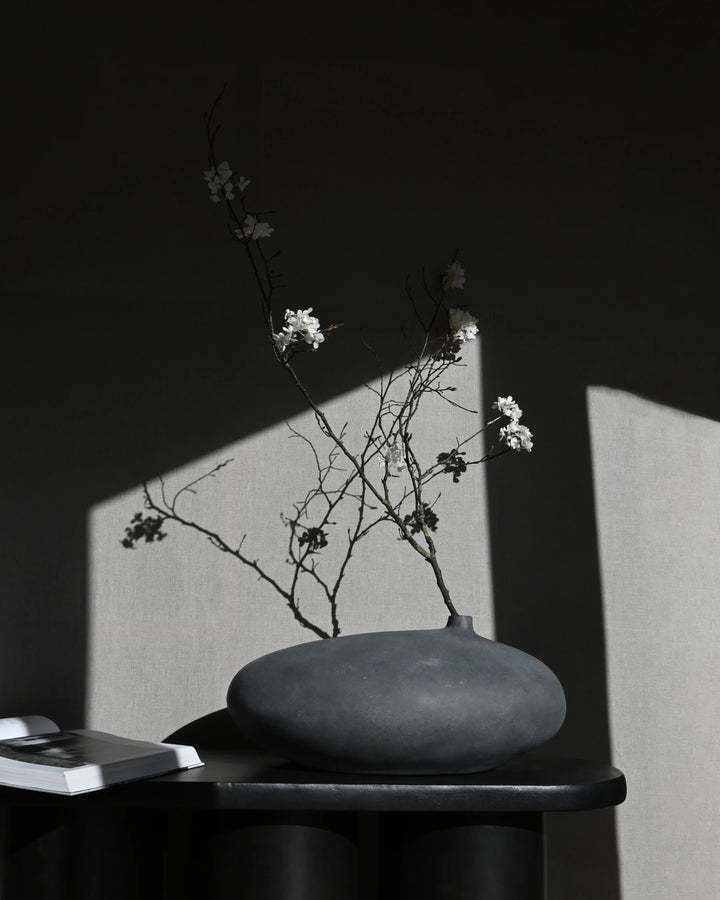 Submarine Vase, Fat - Dark grey Vases 101 Copenhagen   