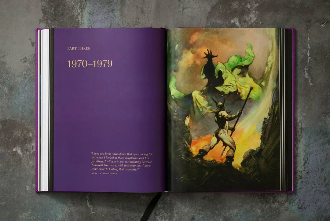 The Fantastic Worlds of Frank Frazetta Print Books Taschen   