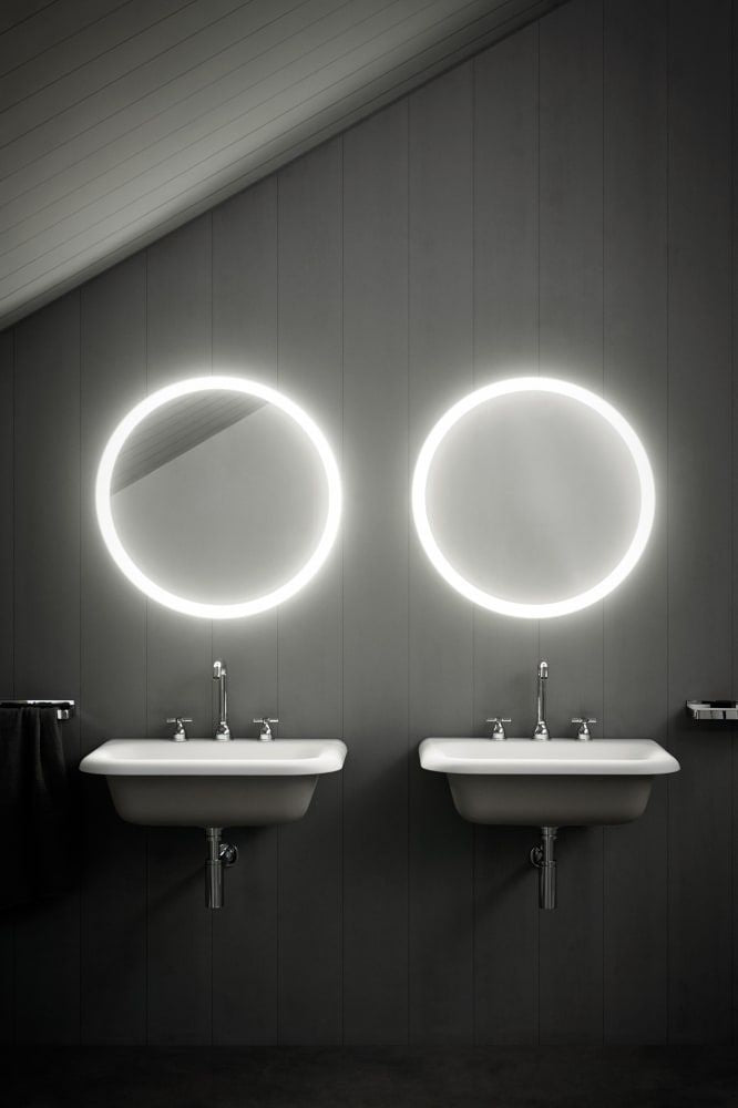 Agape Memory LED Mirror L Agape