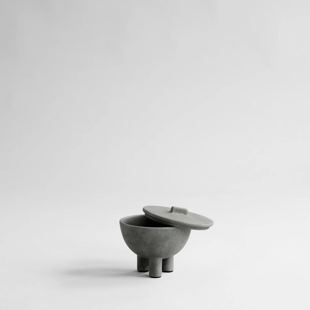Duck Jar, Medio - Dark Grey Decorative Jar 101 Copenhagen   