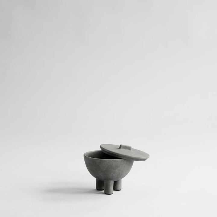 Duck Jar, Medio - Dark Grey Decorative Jar 101 Copenhagen   