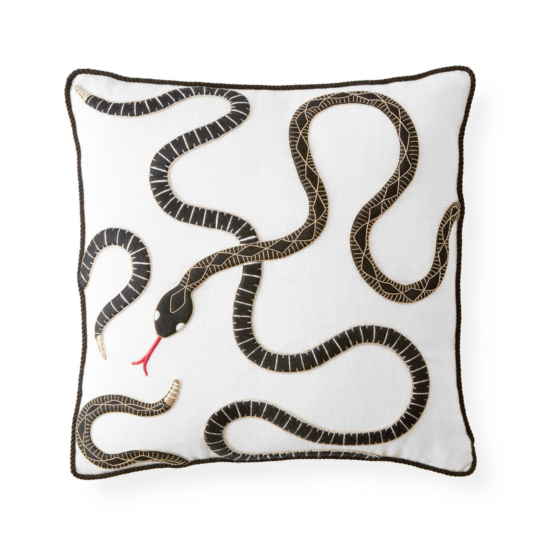 Eden Embroidered Pillow Jonathan Adler