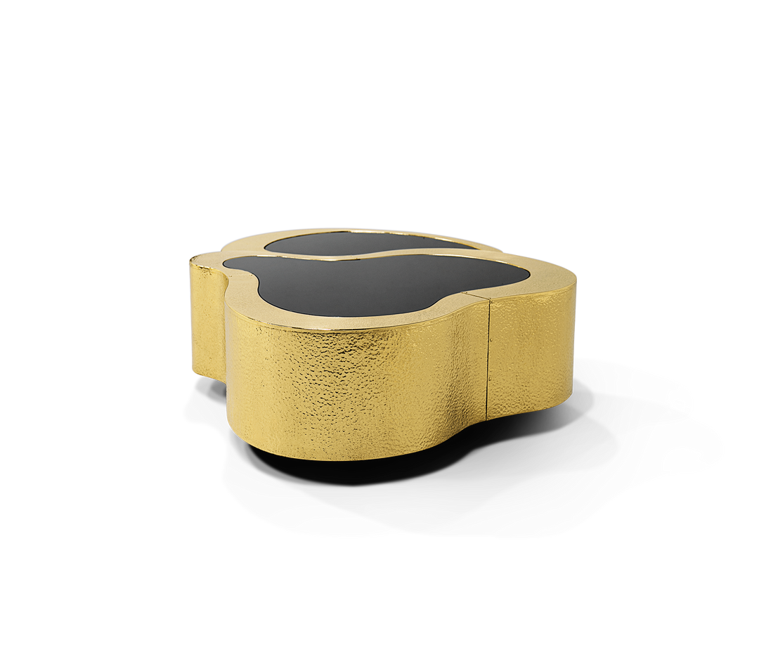 wave polished brass center table Coffee Tables Boca Do Lobo