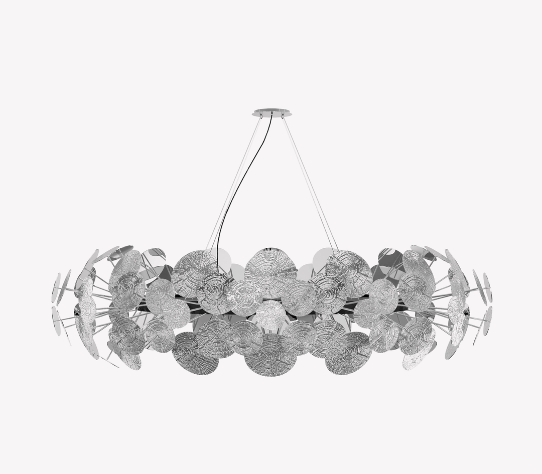 newton chandelier Lighting Boca Do Lobo Silver