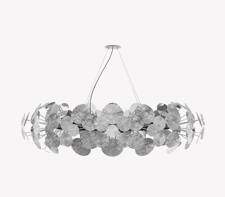 newton chandelier Lighting Boca Do Lobo Silver
