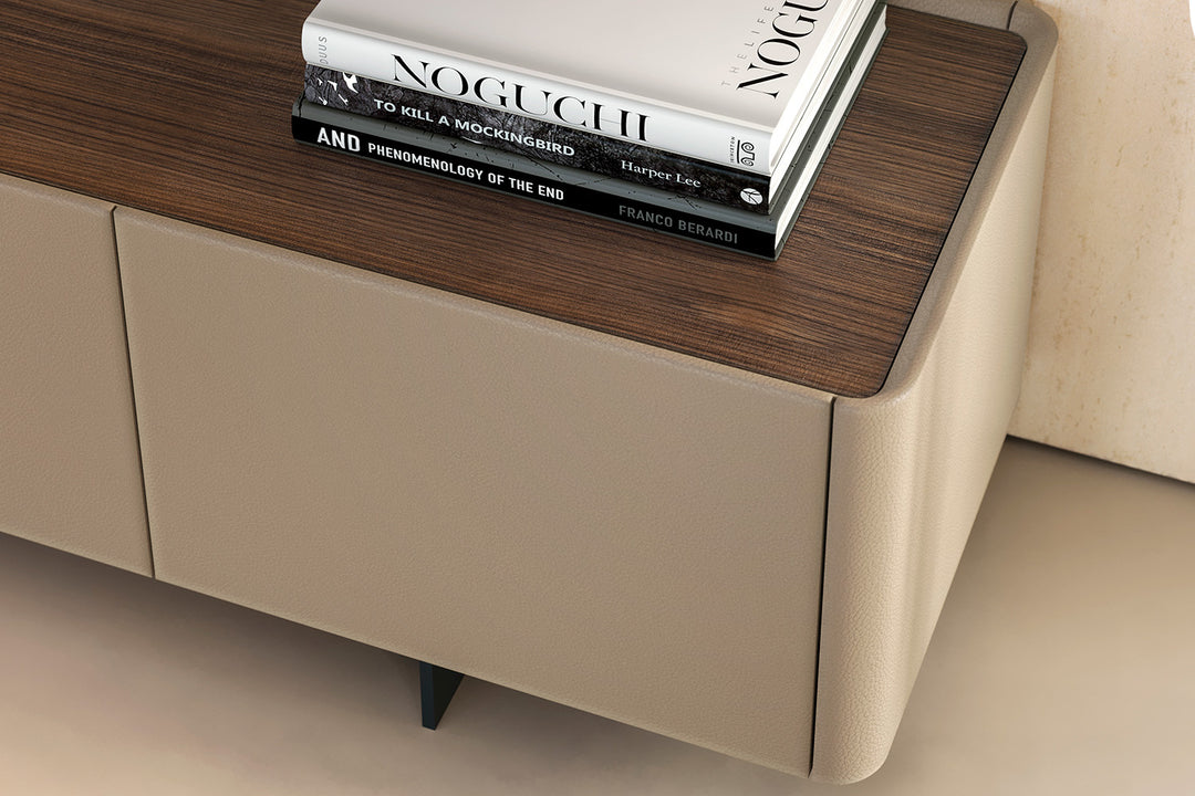 Alma Upholstered TV Stand Tv Stands Eforma