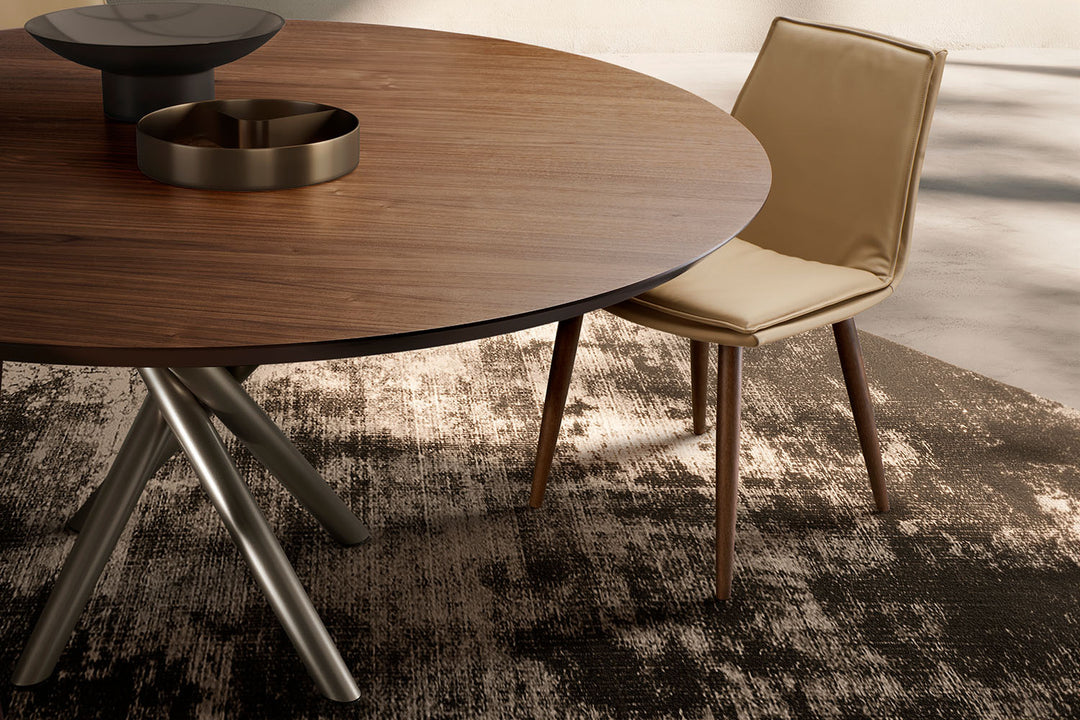 Baly Round Dining Table Dining Tables Eforma