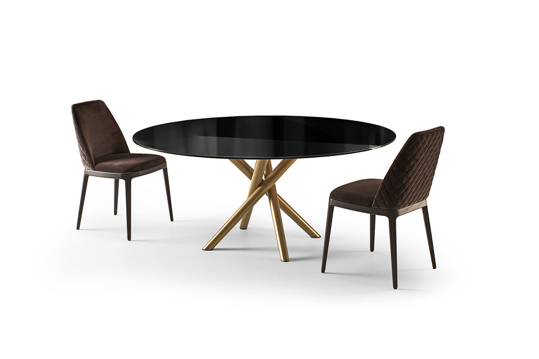 Baly Round Dining Table Dining Tables Eforma