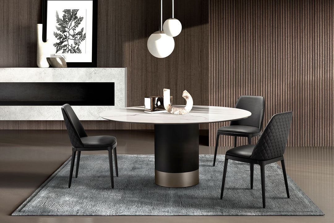 Cilindro Round Dining Table Dining Tables Eforma