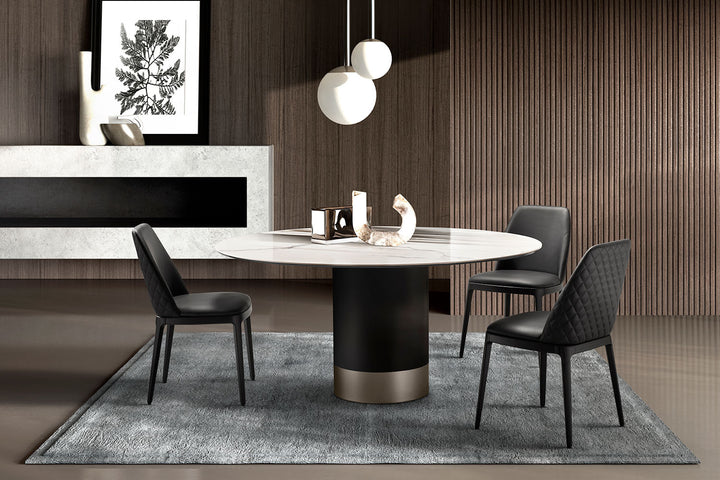 Cilindro Round Dining Table Dining Tables Eforma