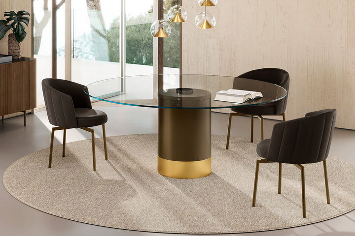 Cilindro Round Dining Table Dining Tables Eforma