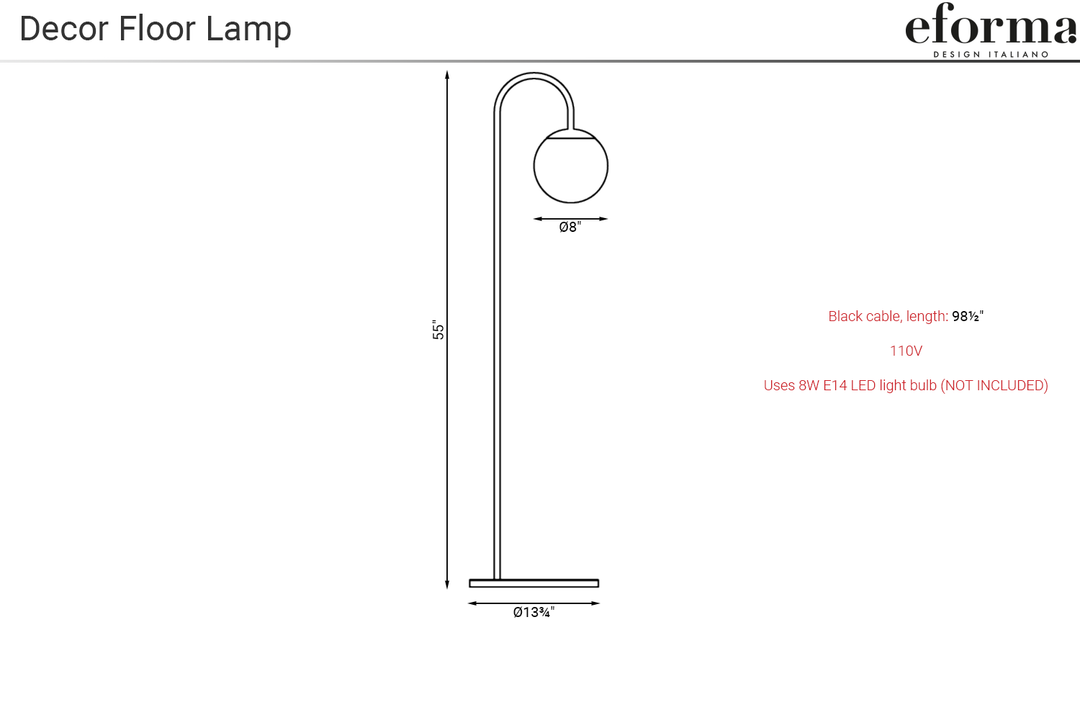 Decor Floor Lamp Floor Lamps Eforma