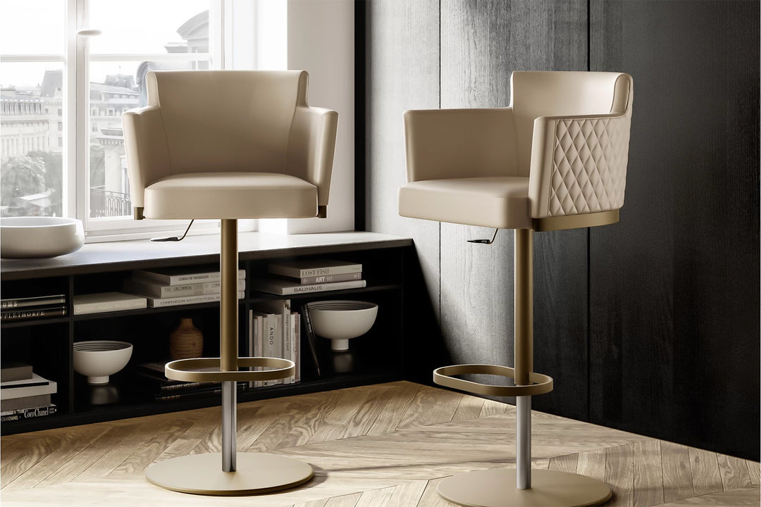 Ely Adjustable Bar Stool Bar + Counter Stools Eforma
