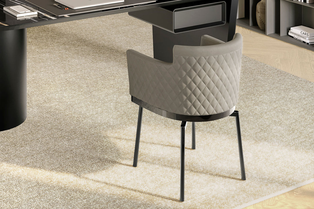 Ely Swivel Dining Armchair Dining Chairs Eforma