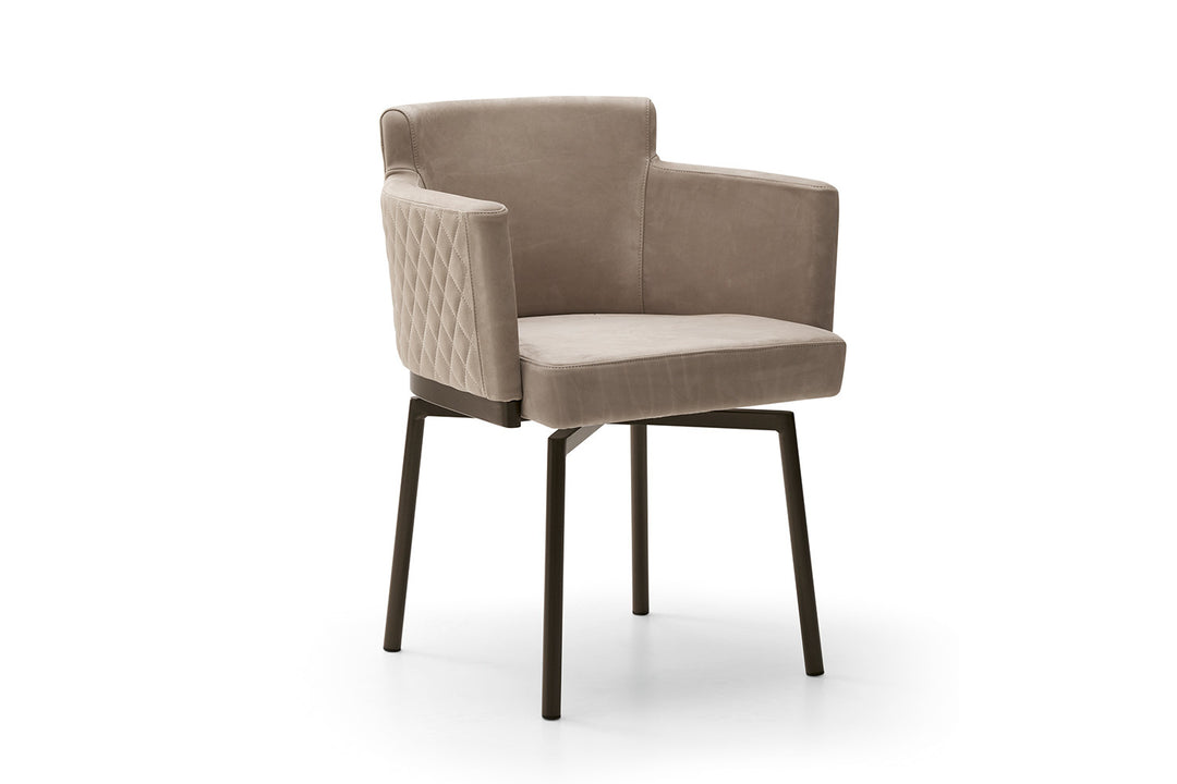 Ely Swivel Dining Armchair Dining Chairs Eforma
