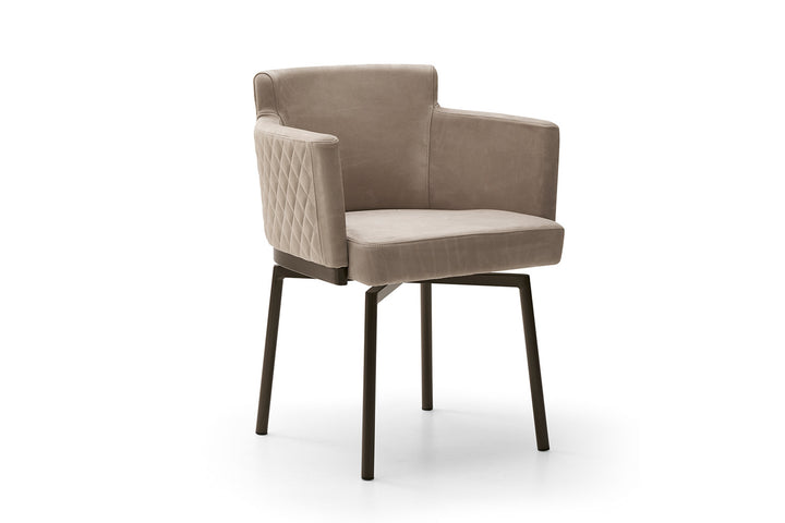 Ely Swivel Dining Armchair Dining Chairs Eforma