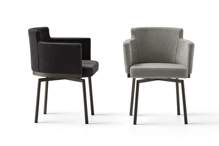 Ely Swivel Dining Armchair Dining Chairs Eforma