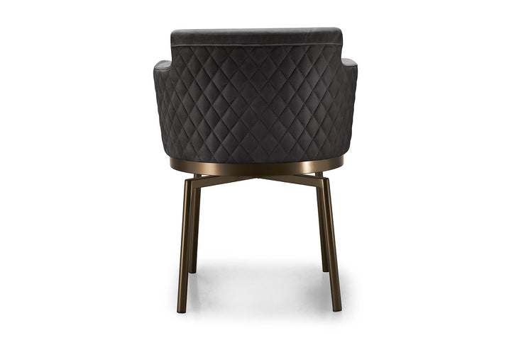 Ely Swivel Dining Armchair Dining Chairs Eforma