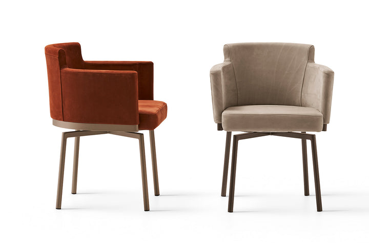 Ely Swivel Dining Armchair Dining Chairs Eforma