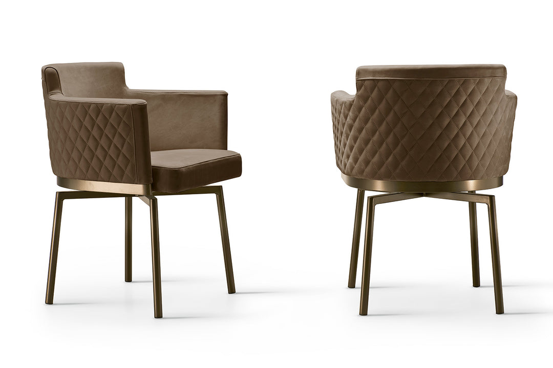 Ely Swivel Dining Armchair Dining Chairs Eforma