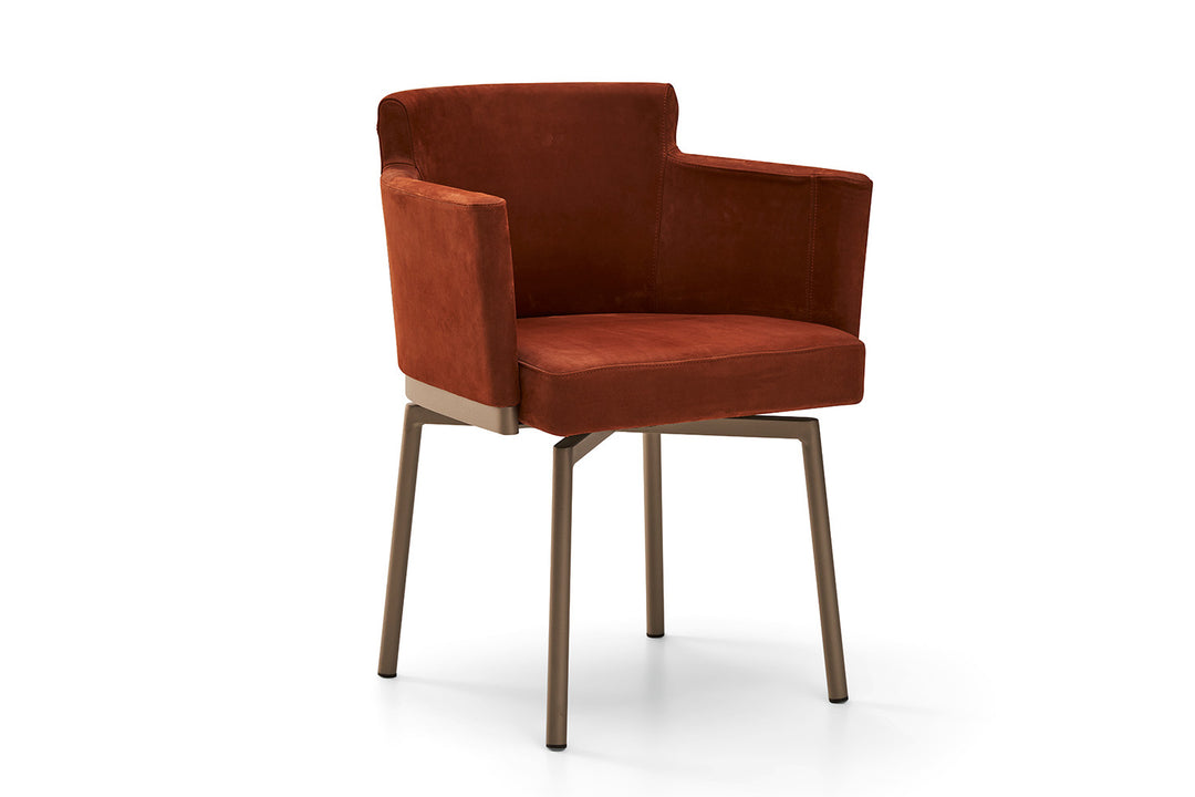 Ely Swivel Dining Armchair Dining Chairs Eforma