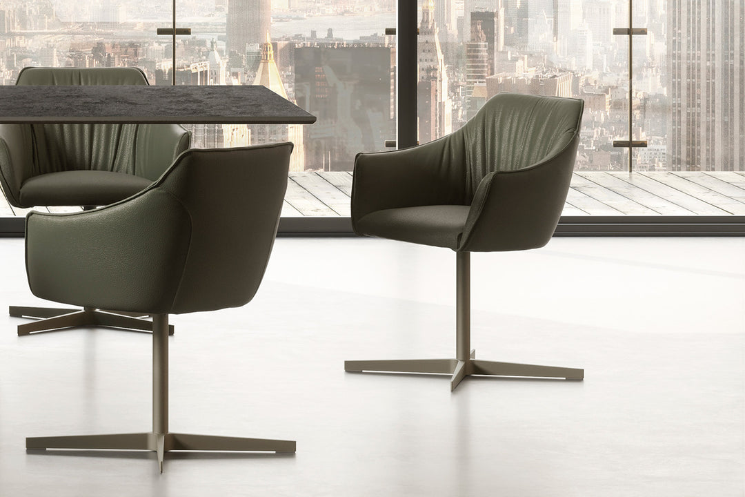 Era Swivel Dining Chair Dining Chairs Eforma