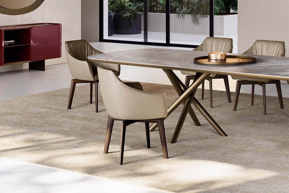 Era Trestle Dining Chair Dining Chairs Eforma
