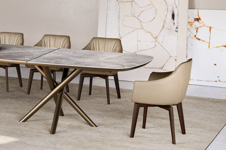 Era Trestle Dining Chair Dining Chairs Eforma