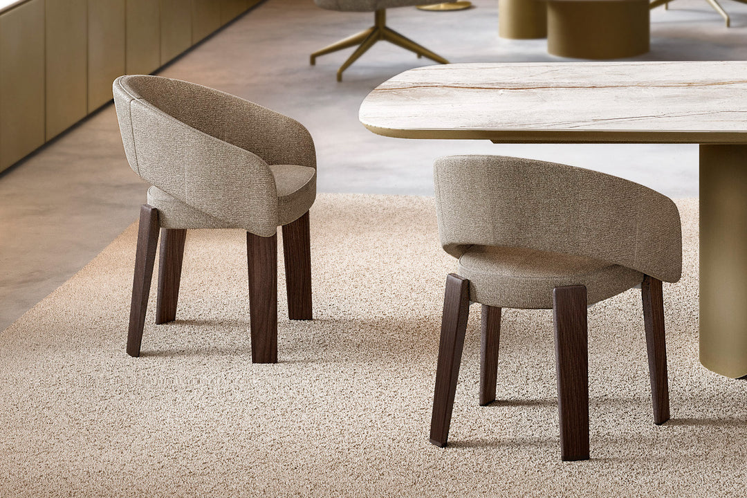 Fur Dining Chair Dining Chairs Eforma