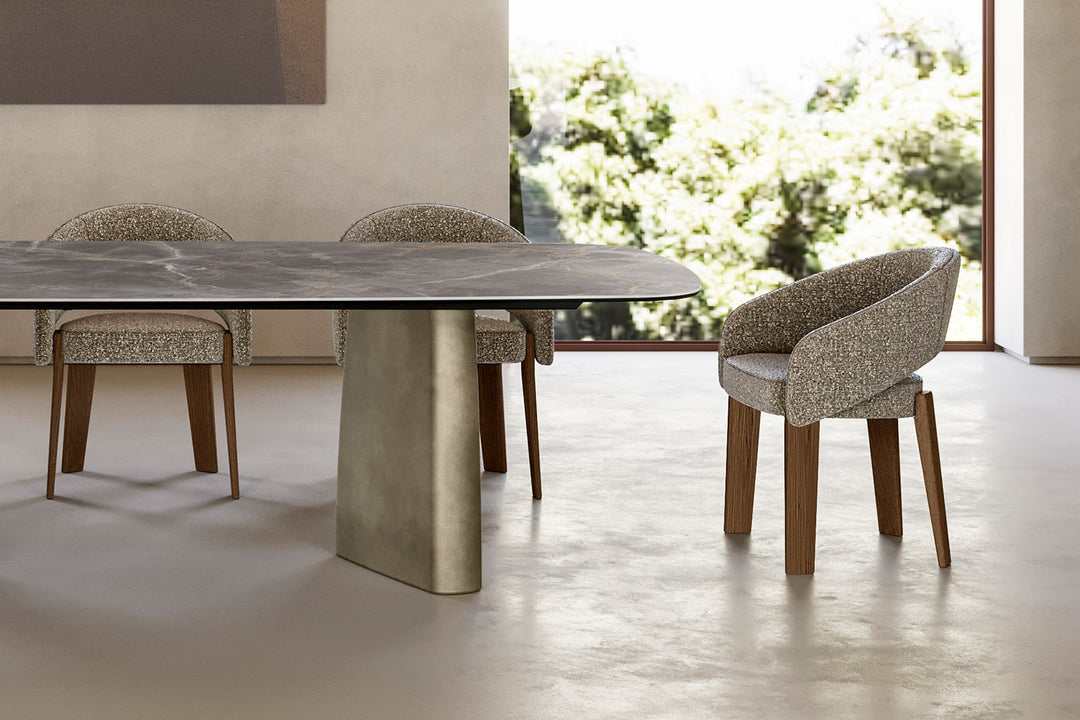 Fur Dining Chair Dining Chairs Eforma