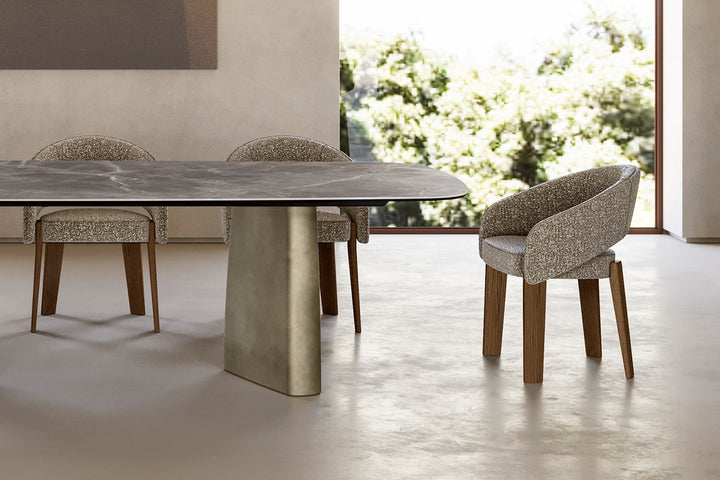 Fur Dining Chair Dining Chairs Eforma