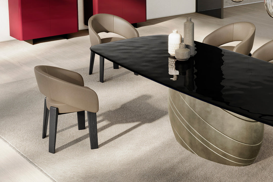 Fur Dining Chair Dining Chairs Eforma
