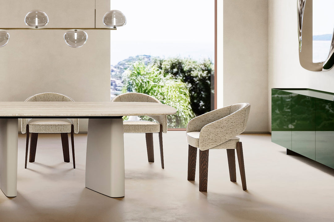 Fur Dining Chair Dining Chairs Eforma