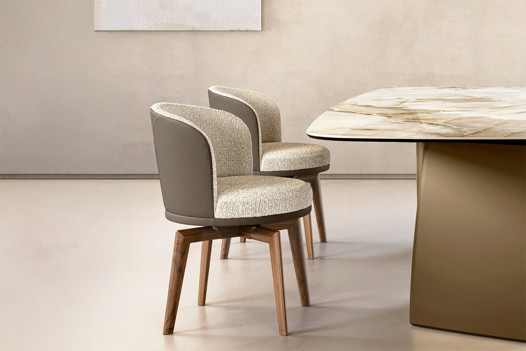 Ginger Trestle Bicolor Dining Chair Dining Chairs Eforma