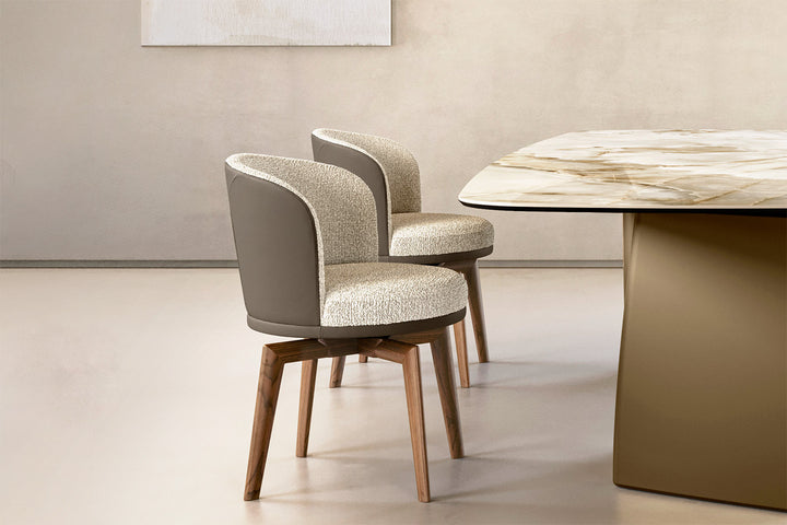 Ginger Trestle Bicolor Dining Chair Dining Chairs Eforma