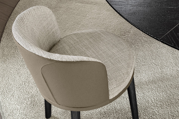Ginger Wood Bicolor Dining Chair Dining Chairs Eforma