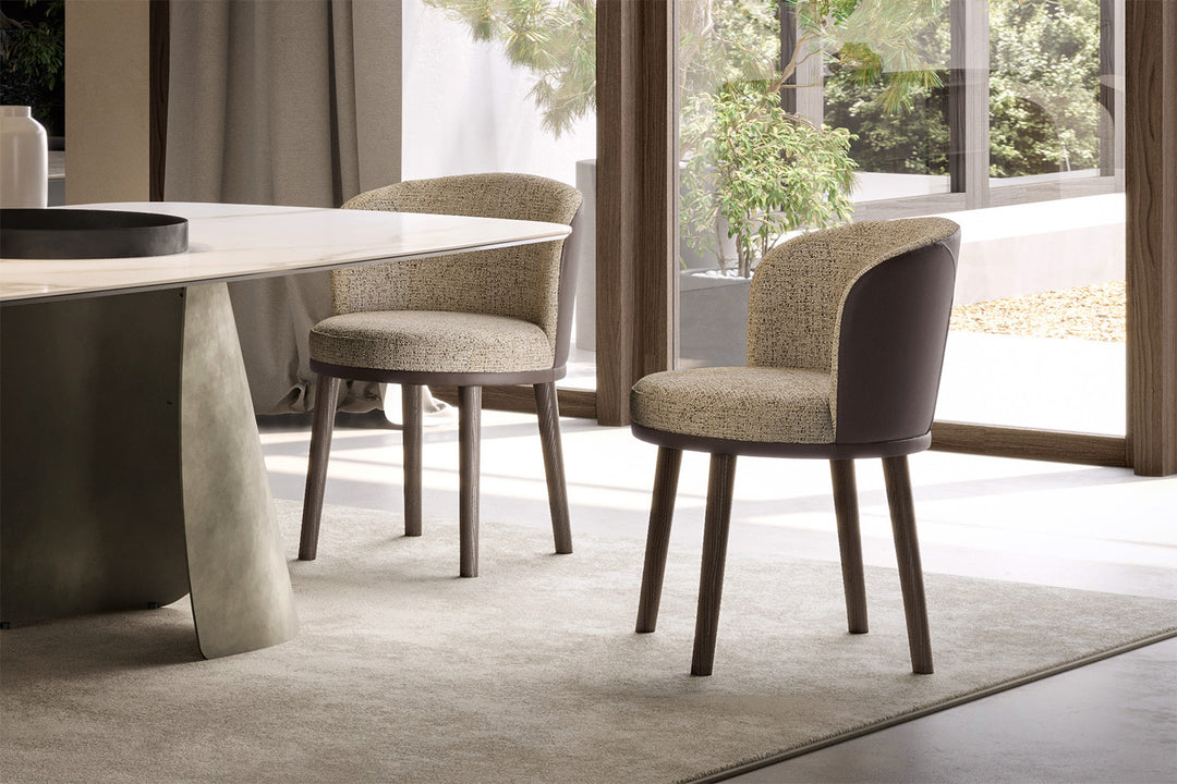 Ginger Wood Bicolor Dining Chair Dining Chairs Eforma
