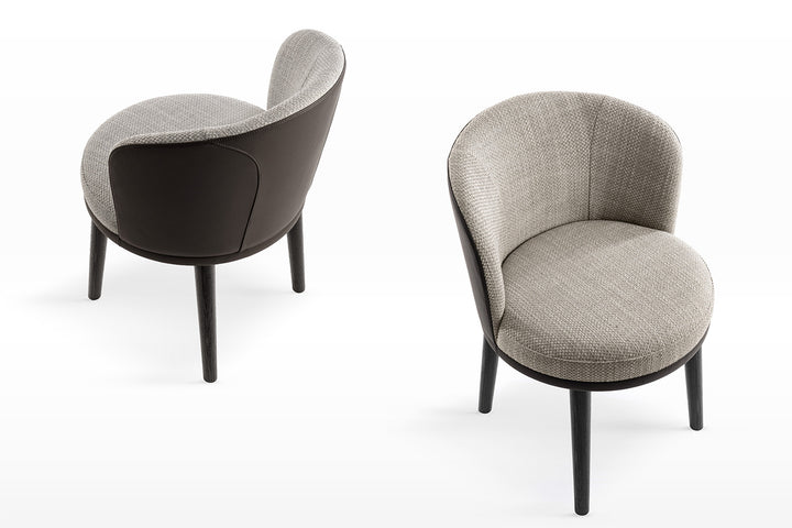 Ginger Wood Bicolor Dining Chair Dining Chairs Eforma