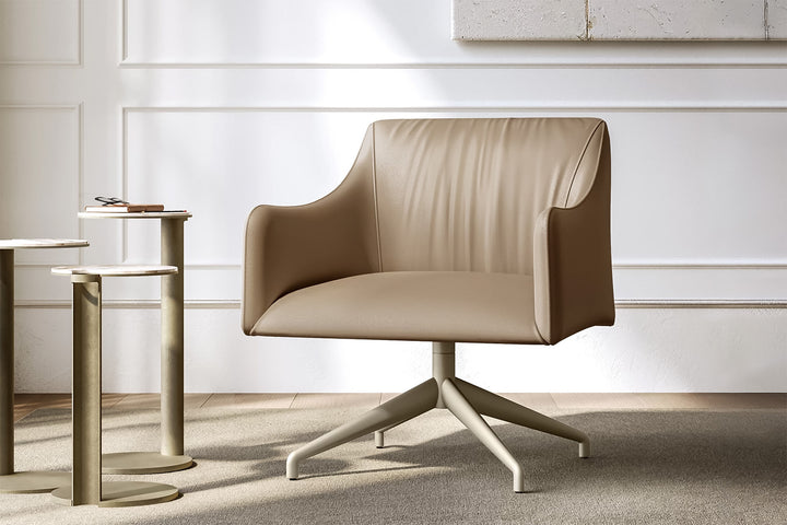 Isidora Swivel Lounge Chair Chairs Eforma