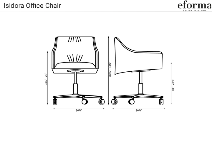 Isidora Office Chair Office Chairs Eforma
