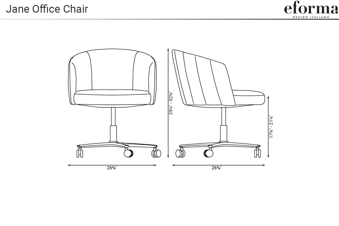 Jane Office Chair Office Chairs Eforma