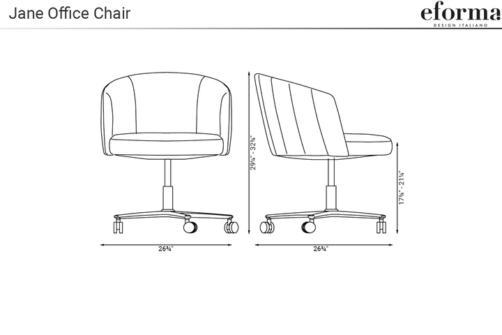 Jane Office Chair Office Chairs Eforma