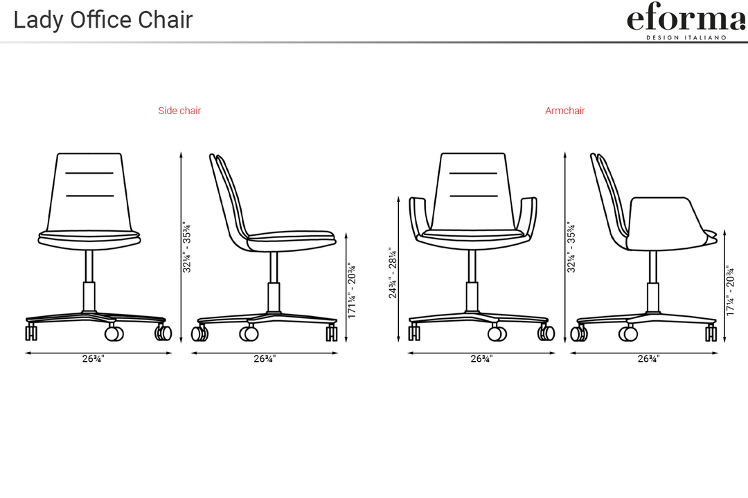 Lady Office Chair Office Chairs Eforma