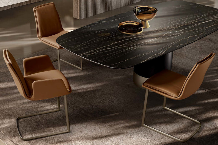 Lara Cantilever Dining Chair Dining Chairs Eforma