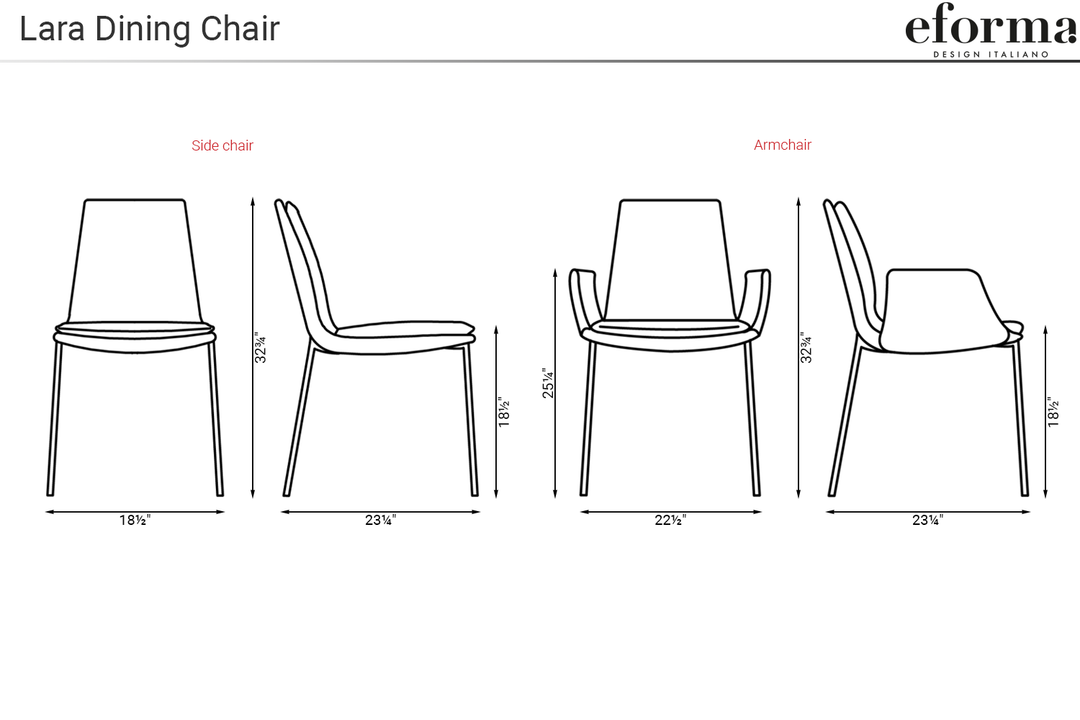 Lara Dining Chair Dining Chairs Eforma